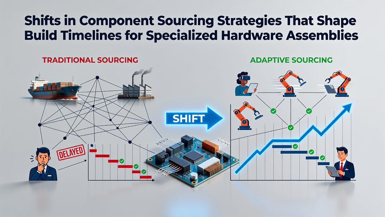 Shifts in Component Sourcing Strategies That Shape Build Timelines for Specialized Hardware Assemblies